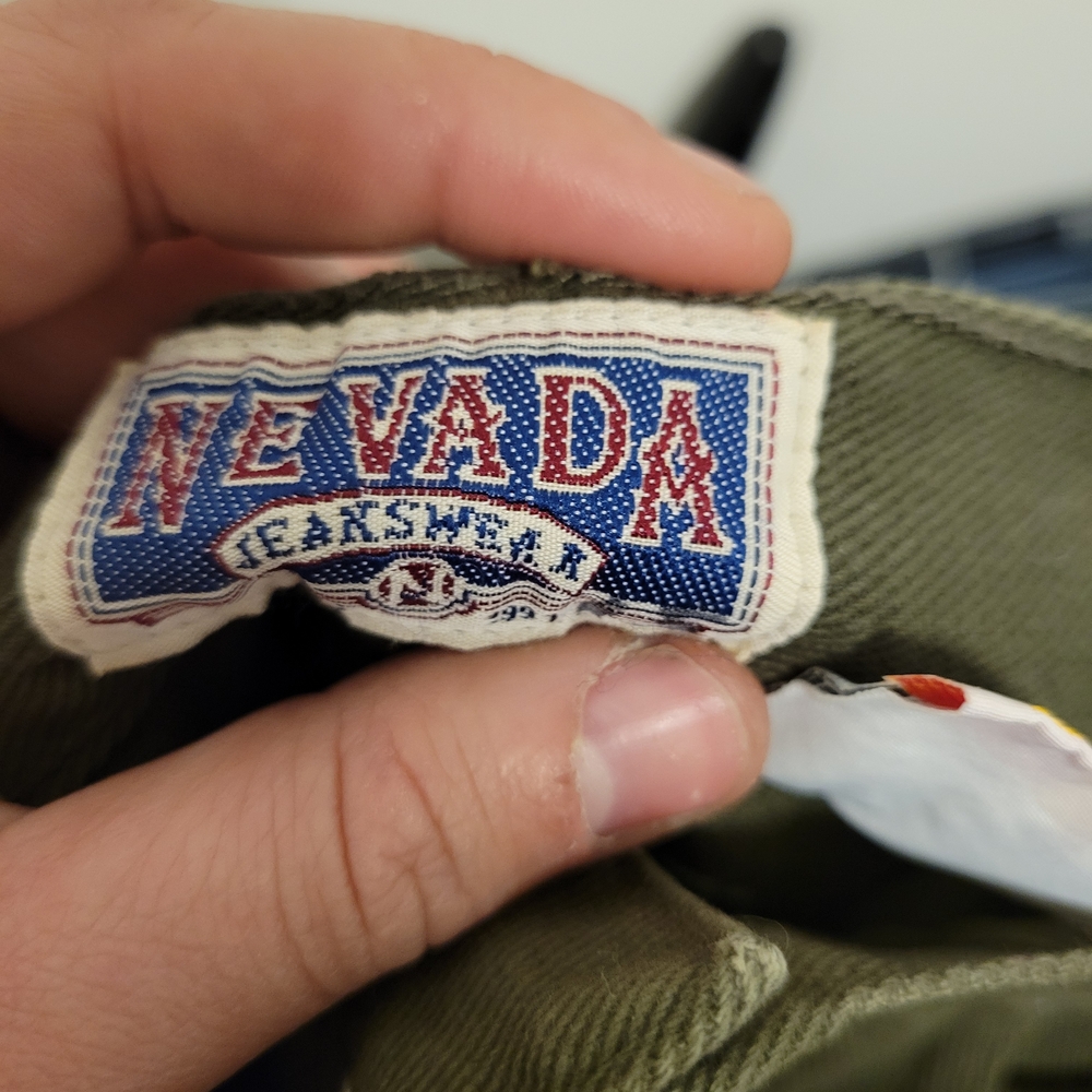 Nevada Olive Green High-Waisted Pants - Picture 7 of 7
